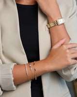 ‎ طقم هدايا نسائي فينشي من ساعة واساور