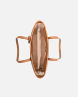 ‎ شنطة نسائيه ايمزوري من الجلد المنقوش البيج | ELH...