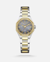 ‎ ساعة نسائيه فنشي ستيل بلون ذهبي وفضي | FOS033L06...