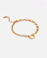 ‎ اسوره نسائيه بتصميم أنيق بلون ذهبي | ZJB045L01