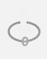 ‎ طقم هدايا نسائي باللون الفضي | SLOS011L111111