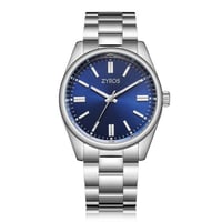 ‎ ساعه رجاليه بتصميم تقليدي بلون فضي | ZAS267M1105...