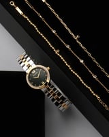 ‎ طقم هدايا نسائية إلڤي ساعة وأساور | SLOS024L0608...