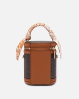 ‎ شنطة نسائيه بتصميم عصري بلون بني | NLH010F070701