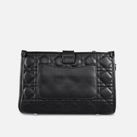 ‎ شنطة زايروس النسائية باللون الأسود بتصميم كلاسيك...