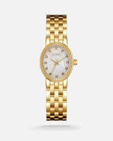 ‎ ساعة نسائية إلڤي بسير ستيل بلون ذهبي | LAS059L01...