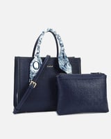 ‎ شنطه نسائيه بتصميم عملي بلون أزرق | NLH005F0501