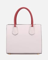 ‎ شنطة زايروس النسائية من الجلد باللون الأبيض | ZL...