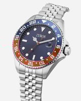 ‎ ساعة رجالية ستيل باللون الفضي | ZAS454M110511