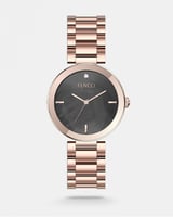 ‎ ساعة نسائية ستيل بتصميم انيق