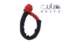 حبل سحب مطاطي 9 متر 14.6 طن + ( حلقتين 16,5 طن ) +...