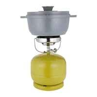 موقد غاز للدافور PKL هندي، رأس دافور، فضي