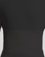 مشد رجالي أسود نص كم لشد البطن و الخصر تحت الثوب م...