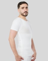 مشد رجالي نص كم لشد البطن و الخصر تحت الثوب من بيك...