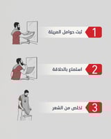 مريلة الرجل الأنيق لحلاقة الدقن والشنب مقاوم للماء