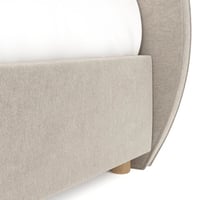 سرير تيدي للأطفال مخمل