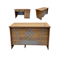 مكتب اداري خشبي مع أدراج 100و120و140