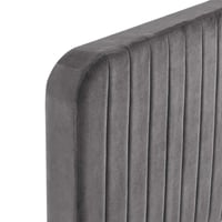 سرير خشبي خشب MDF بتصميم عصري