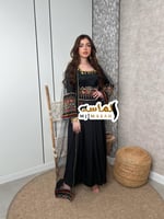 جلابية بتطريز أنيق ليوم التأسيس