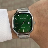 ساعة كاسيو LTP أخضر مع حفر عبارة