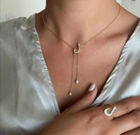 سلسال ناعم مرصع بالزركون