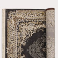 سجاد تركي كلاسيك فاخر رمادي