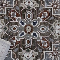 سجاد بوهيمية الساقي رمادي