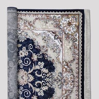 سجاد تركي كاشان كحلي - كريم