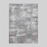 سجاد ماربل مودرن ازرق