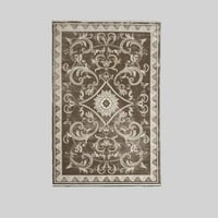 سجاد كلاسيك زعفران فاخر بني