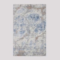 سجادة الي فين ازرق