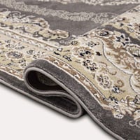 سجاد تركي كلاسيك فاخر رمادي