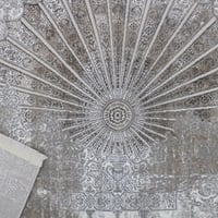 سجاد ماربل مودرن رمادي