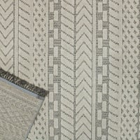 سجاد خيش تركي رمادي