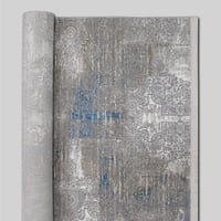 سجاد ماربل مودرن ازرق