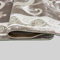 سجاد كلاسيك زعفران فاخر بني