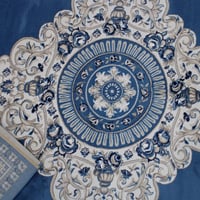 سجاد تركي جويل فاخر ازرق