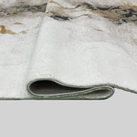 سجاد فرو لينا اخضر متعدد الالوان