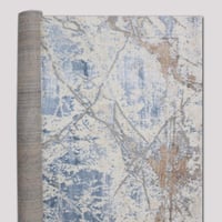 سجادة الي فين ازرق