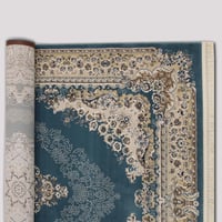 سجاد تركي كلاسيك فاخر ازرق