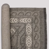 سجاد خيش فاخر رمادي