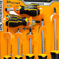 طقم مفكات كامل - 8 أحجام