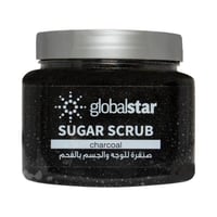 صنفرة السكر للوجة والجسم بالفحم 600جرام