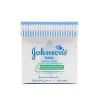 جونسون عيدان اذن قطنية للأطفال - 200 عود