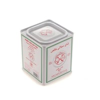 شاي المنيس ابو سهمين علب حديد ابيض 400جم شد 24