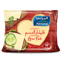 جبن المراعي شرائح قليلة الدسم 200