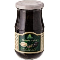 زيتون حلواني اسود شرائح صغير 325جم شد 12