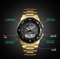 ساعة فلاذية من سكيمي SKMEI