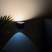 إضاءتين جدارية LED ، قابلة للدوران مع جهاز تحكم عن...