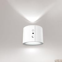 إضاءتين جدارية LED ، قابلة للدوران مع جهاز تحكم عن...